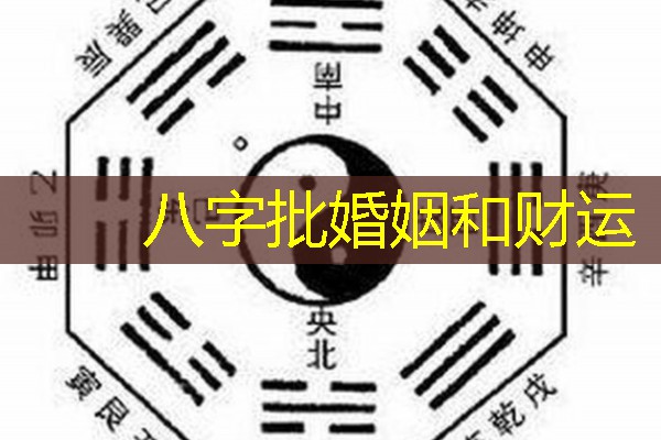  八字批婚姻和财运