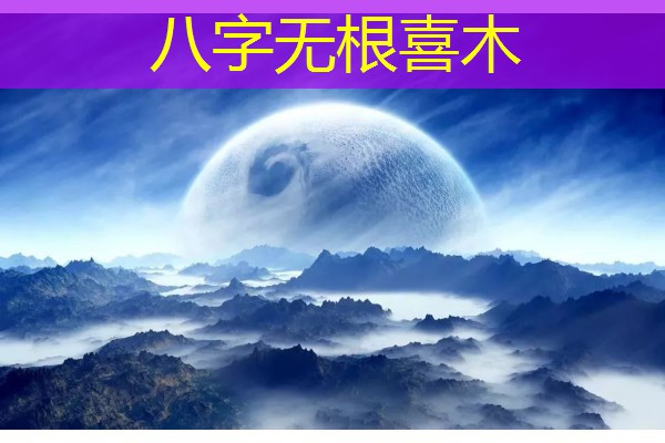  八字无根喜木