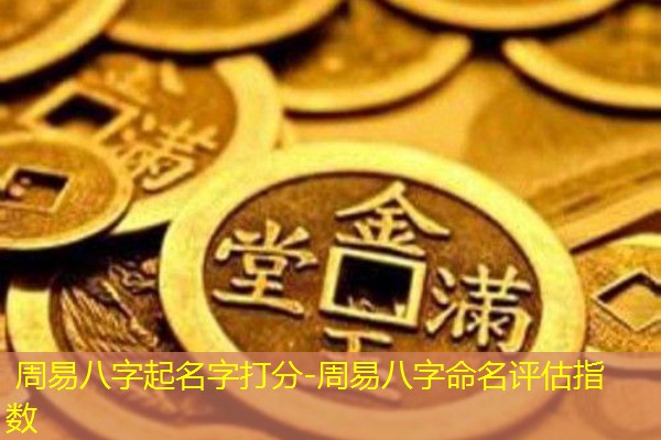  周易八字起名字打分-周易八字命名评估指数