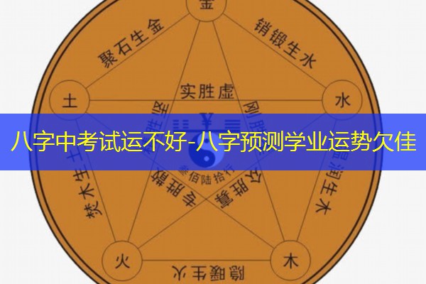  八字中考试运不好-八字预测学业运势欠佳