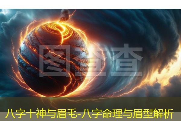  八字十神与眉毛-八字命理与眉型解析