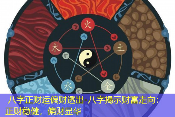  八字正财运偏财透出-八字揭示财富走向：正财稳健，偏财显华