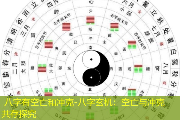  八字有空亡和冲克-八字玄机：空亡与冲克共存探究