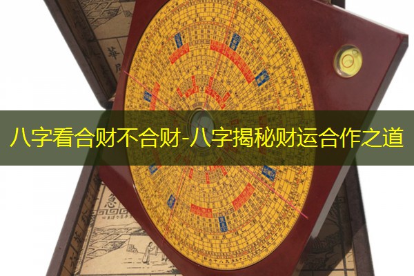  八字看合财不合财-八字揭秘财运合作之道