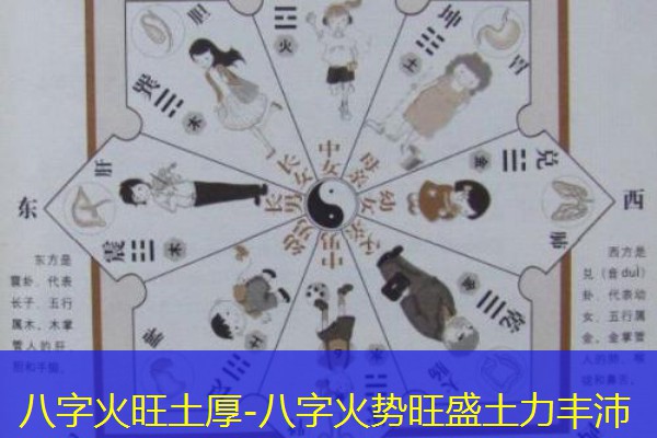  八字火旺土厚-八字火势旺盛土力丰沛