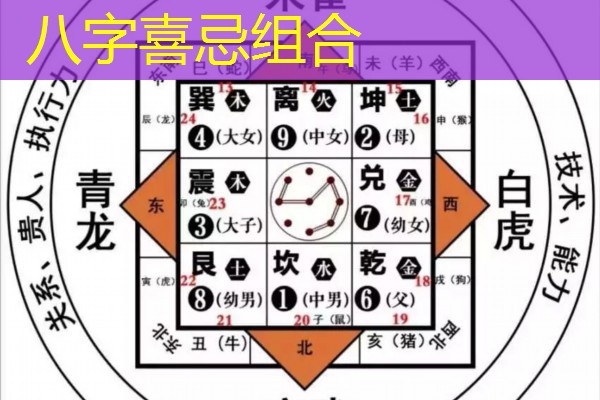  八字喜忌组合