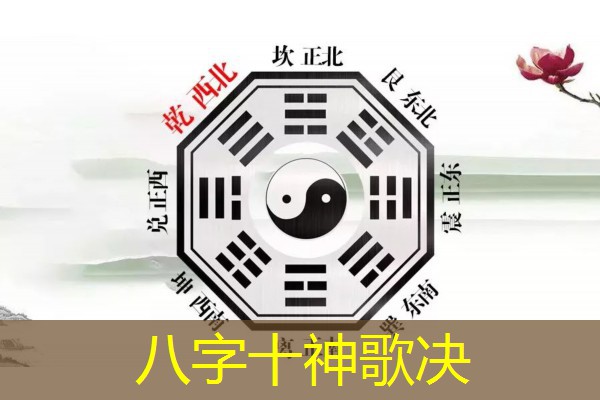 八字十神歌决