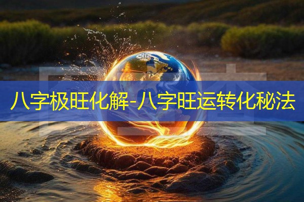  八字极旺化解-八字旺运转化秘法