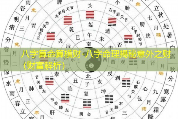  八字算命算横财-八字命理揭秘意外之财（财富解析）