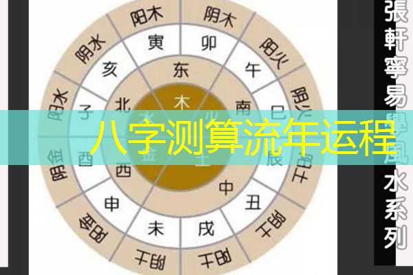  八字测算流年运程