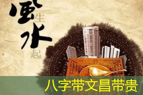  八字带文昌带贵