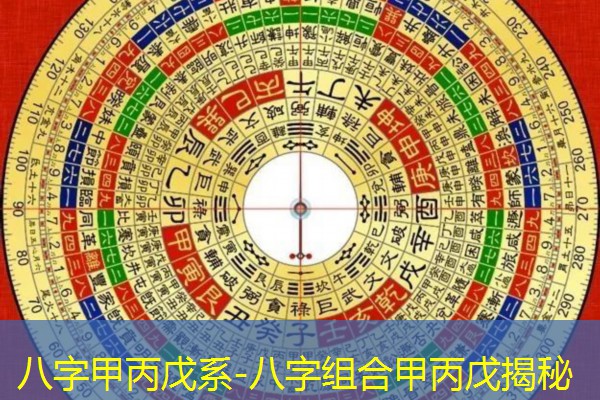  八字甲丙戊系-八字组合甲丙戊揭秘