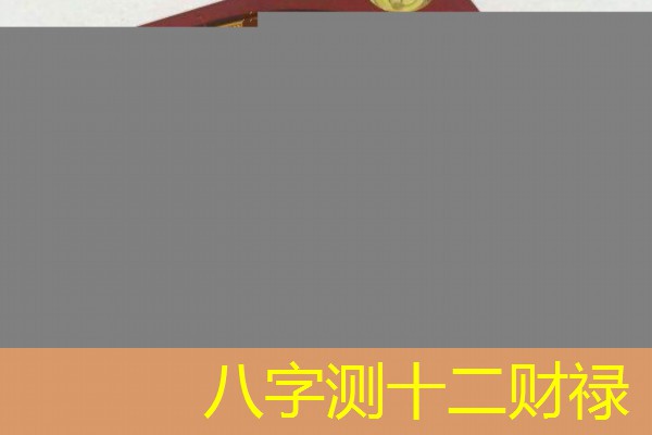  八字测十二财禄