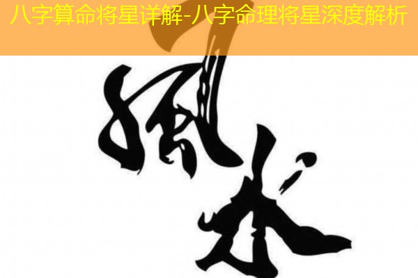  八字算命将星详解-八字命理将星深度解析
