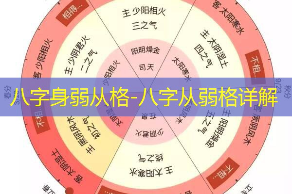  八字身弱从格-八字从弱格详解