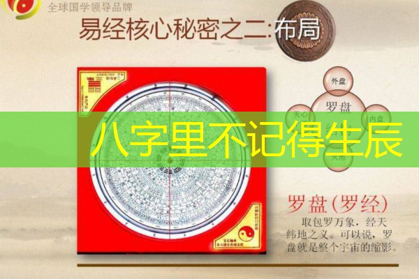  八字里不记得生辰