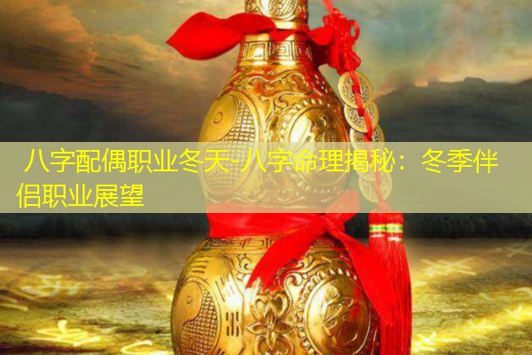  八字配偶职业冬天-八字命理揭秘：冬季伴侣职业展望