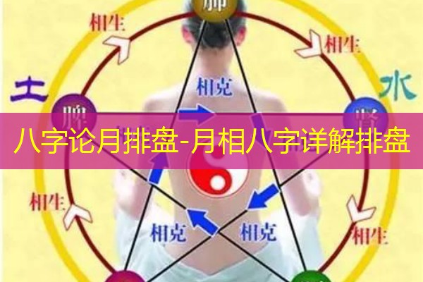  八字论月排盘-月相八字详解排盘
