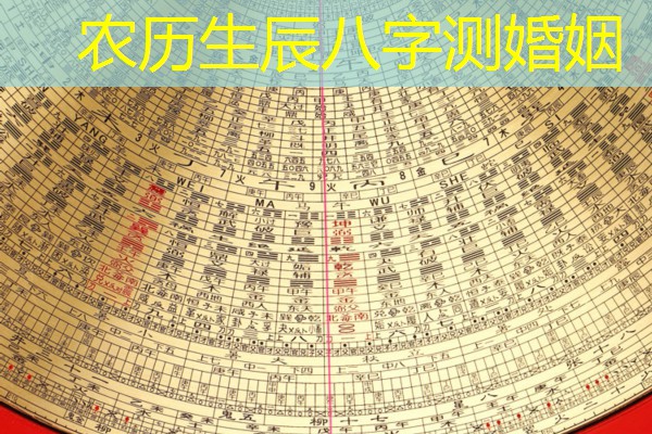  农历生辰八字测婚姻