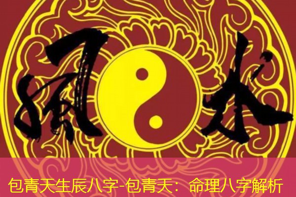  包青天生辰八字-包青天：命理八字解析