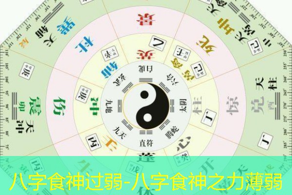  八字食神过弱-八字食神之力薄弱